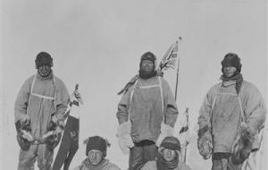 Captain Scott and his team reached the South Pole on 17 January 1912