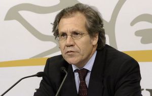 Almagro said the 588 million dollars of 2011 were the highest in 20 years.