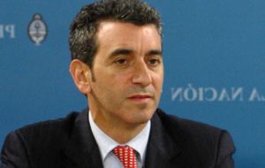 Interior Minister Florencio Randazzo, first generation Argentine