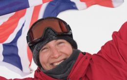 Felicity Aston, 34, “I can't quite believe that I'm here and that I've crossed Antarctica”