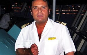 Captain Schettino is charged with multiple manslaughter 