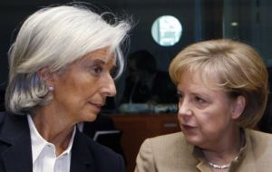 Two Iron ladies, Lagarde and Merkel 