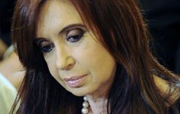 The Argentina leader is resting on the South Atlantic coast 