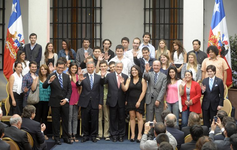 A historic day for Chilean democracy, according to President Piñera 