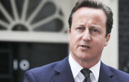 “We stand for self-determination” said PM Cameron 