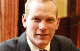 Foreign Office Minister Jeremy Browne will be present in the Falklands for the 30th anniversary 