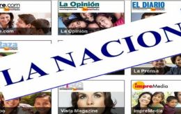 New York’s El Diario La Prensa and Los Angeles' La Opinion, some of the newspapers included in the package 