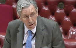 Foreign Office minister Lord Howell informed the House on the latest events 