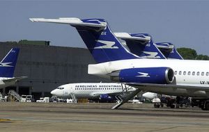 The Argentine flag carrier now has 81 operational aircraft 