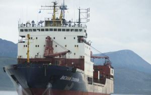 The Russian vessel replaces Argentina’s Almirante Irizar
