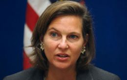 State Department spokesperson Victoria Nuland