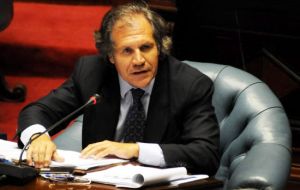 Minister Luis Almagro made the announcement before the Uruguayan parliament 