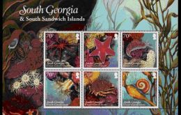 The first day cover will contain the six stamps removed from the border.