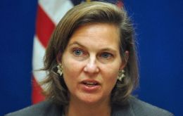 “British naval capacity is normal and is typical for this time of year” said Ms Nuland
