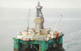 The state of the art “Leiv Eiriksson” is drilling in Falklands’ government licensed areas 