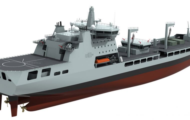 The tankers have helicopter capability and should be incorporated by 2016