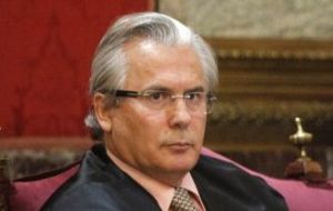 The Spanish judge is known for ordering the arrest of former Chilean dictator Augusto Pinochet in 1998