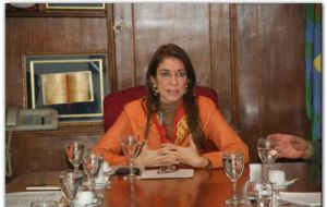 Industry minister Debora Giorgi, trade with countries that respect “territorial sovereignty”