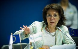EU Commissioner for Fisheries, Maria Damanaki