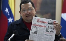 In spite of the diagnosis Chavez made a 90-minute address to Venezuelans to show he is in command