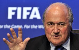 “We must work together” and not waste time over conflicts, said FIFA president  