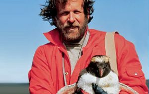 Ron Naveen, penguin scientist