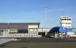 Punta Arenas airport, at the heart of the dispute  