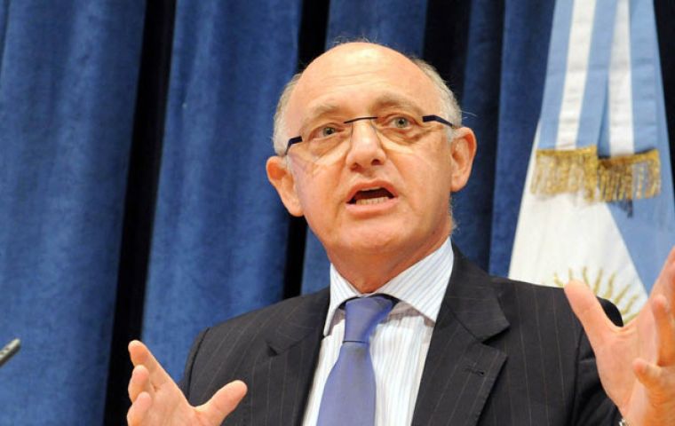 Timerman said the South Atlantic oil and gas resources “belong to the Argentine people”  