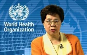 Margaret Chan urged the world to “stand shoulder to shoulder” against the tobacco industry