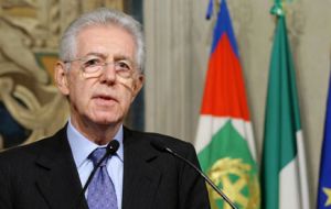 PM Monti: not much needed to reignite Euro zone debt crisis 