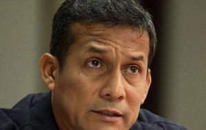 President Humala expressed support for the management of Peruvian foreign policy 