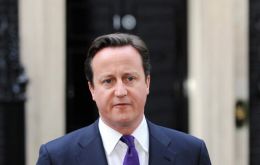 British PM Cameron staunchly committed to upholding the right of the Falkland Islanders to determine their own future
