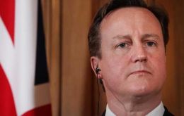 PM Cameron the target of the latest Foreign Affairs ministry communiqué