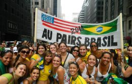 Over 1.5 million Brazilians travelled to the US last year 