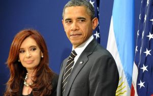 The two presidents held a thirty minutes meeting considered successful by Argentine sources 