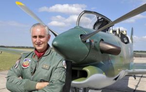 However the training of military pilots is fulfilled normally, said Brigadier Eduardo La Torre (Photo: La Voz del Interior)