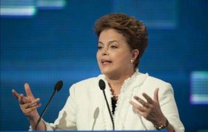 President Rousseff has warned about a “currencies war” and a “monetary tsunami” from rich countries 