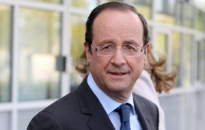 “A pleasure to discuss with you common interests”, said French president elect Hollande 