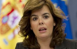 Deputy Prime Minister Soraya Saenz de Santamaria announced the ban last month 