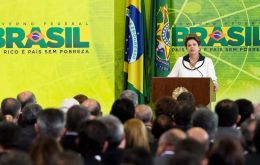 High interest rates are “incompatible” and pose an obstacle to faster economic growth, said Dilma 