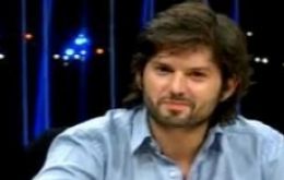 Gabriel Boric, head of the students' union said 100.000 people turned out 