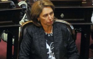 Beatriz Rojkes is president of the Senate and wife of Tucuman province governor 
