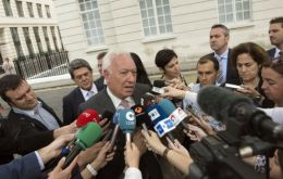 Garcia-Margallo, the ball is in the court of Gibraltar authorities and the fishermen of La Linea and Algeciras (Photo AFP)