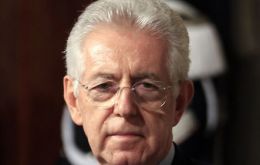 PM Monti frustrated with borrowing costs for Italy 