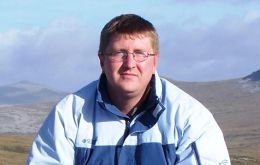 Andrew Pollard is the Senior Agriculture Advisor of the Falklands Natural Resources Department 