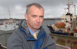Director of Fisheries Department, John Barton 