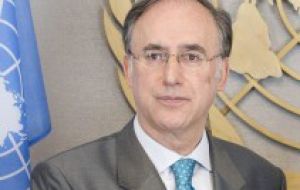Ambassador Fernando Arias defended territorial integrity but also regional cooperation 