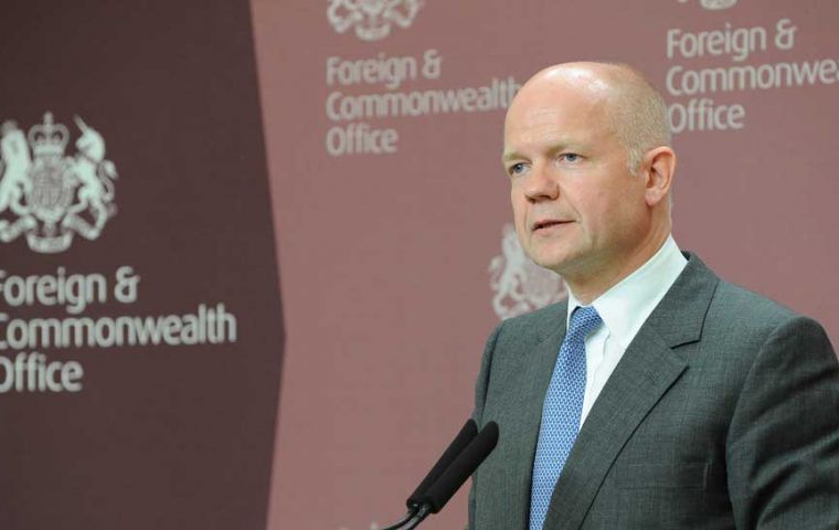 William Hague wants to ensure good governance and robust public financial management 