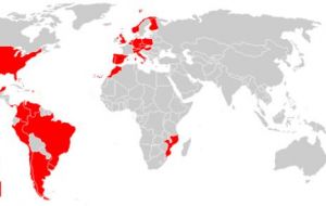 Geographically diversified Santander had its long-term debt rating cut to Baa2 from A3 