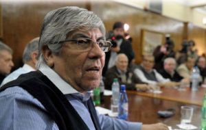 Moyano: Why can’t a worker and union leader become Argentine president?